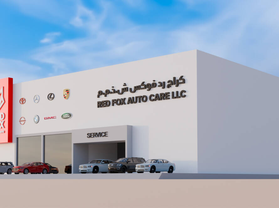Red Fox Auto Care — independent Subaru service center in Abu Dhabi, M11 Musaffah